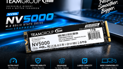 SSD Gen4 Makin Ngebut! Teamgroup NV5000 Hadir dengan Grafena dan Performa hingga 5.000 MB/s